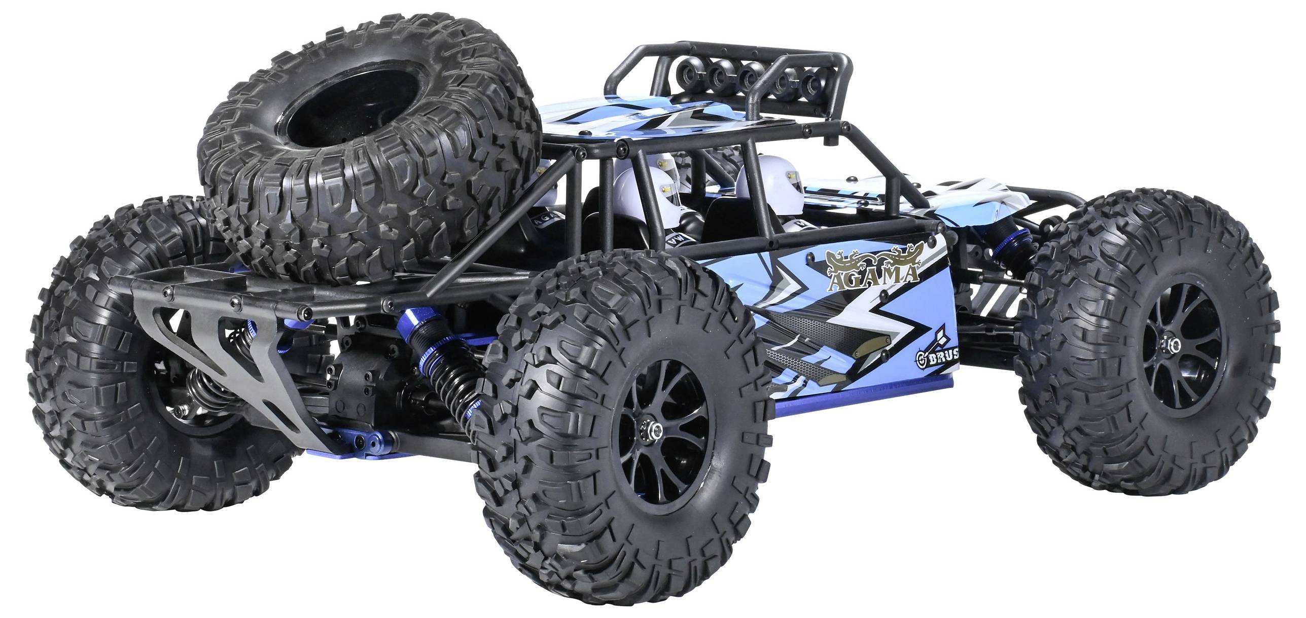 VRX AGAMA plavo-crna boja bez četkica 1:10 RC model automobila električni buggy pogon na sva četiri kotača (4wd) RtR 2,4-2