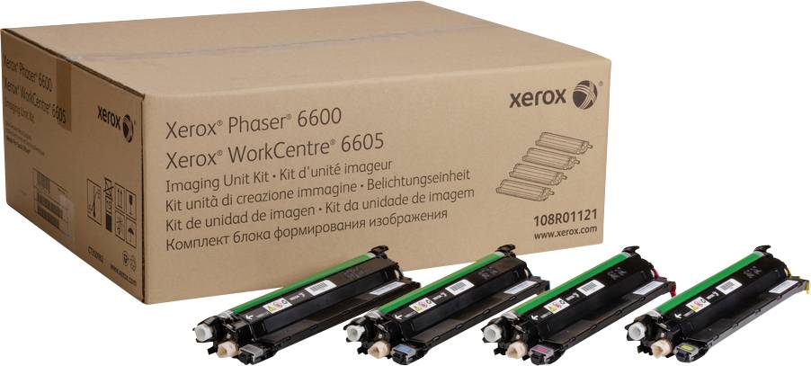 Xerox Imaging Kit Origineel Zwart, Cyaan, Magenta, Geel 60000 bladzijden 108R01121 108R01121