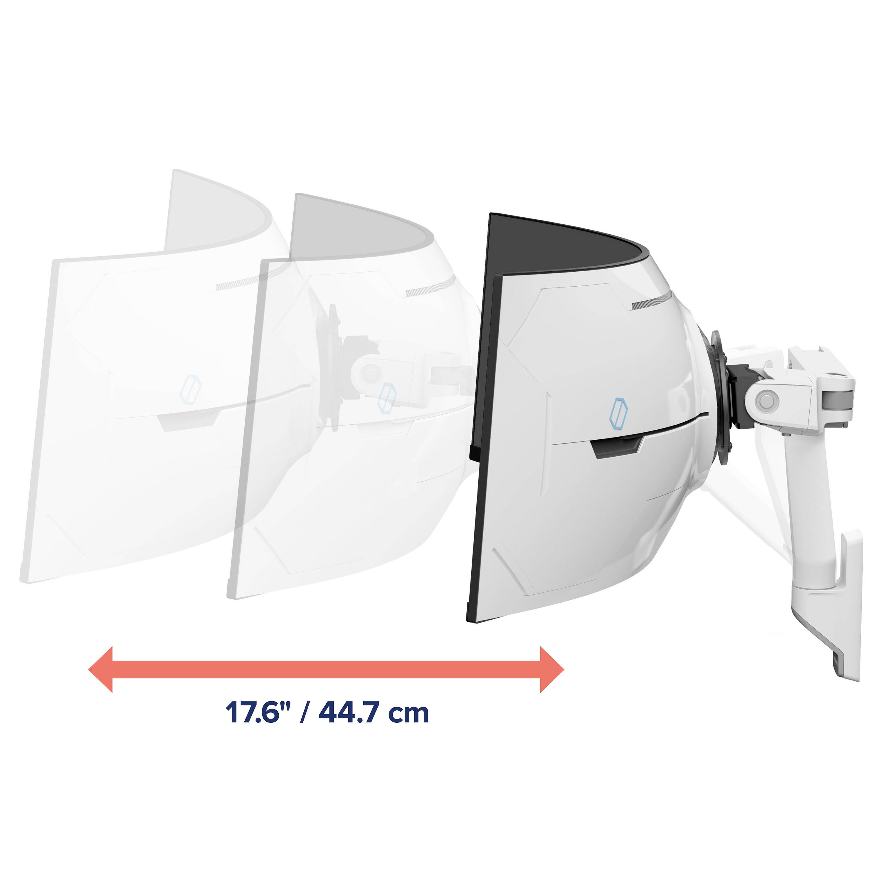 Ergotron HX mit VHD Pivot zidni nosač za monitor 1 Zaslon(i) 144,8 cm (57") podesiv po visini, mogučnost savijana-5