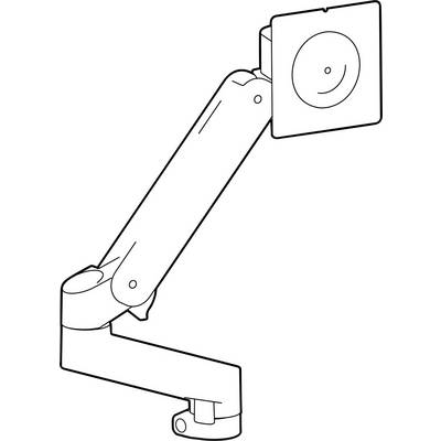 Ergotron 98-734-292 komplet za montažu 86,4 cm (34") vrtljivi nosač, mogučnost savijana, okretni, podesiv po visini-0