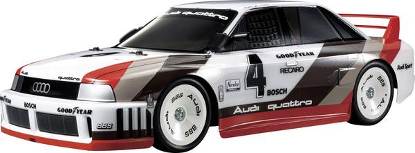 Tamiya TT-02 Audi 90 quattro Racing   1:10 RC model automobila električni  cestovni model pogon na sva četiri kotača (4wd) komplet za sastavljanje