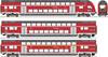 Roco 6220144 H0 set od 3 vagona na kat od DB AG