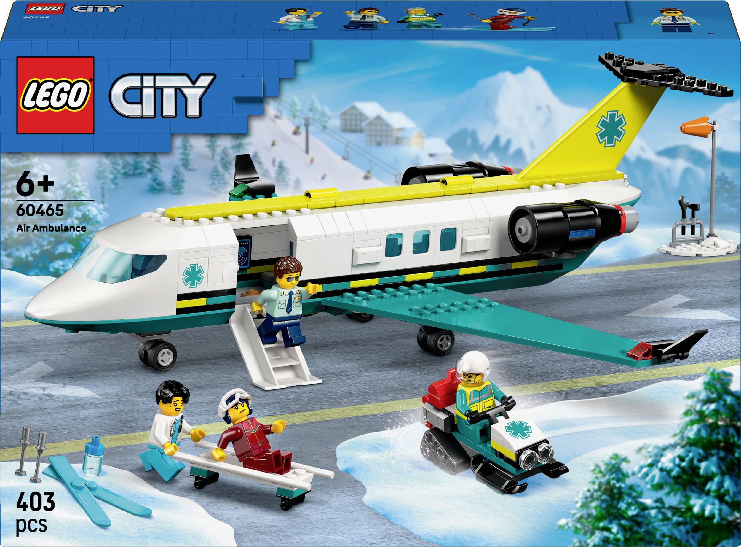 LEGO City 60465 Noodreddingsvliegtuig