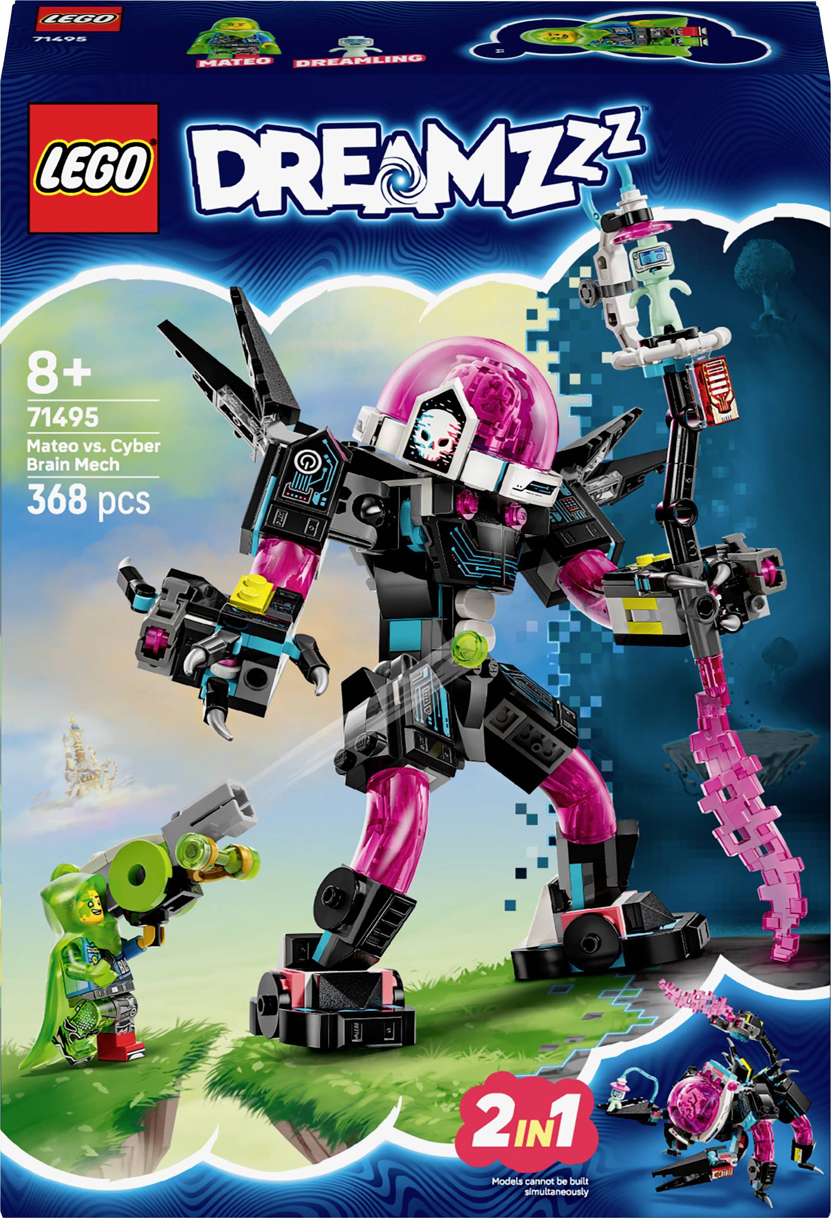 LEGO DREAMZZZ 71495 Mateo vs. Cyberhirn-mech