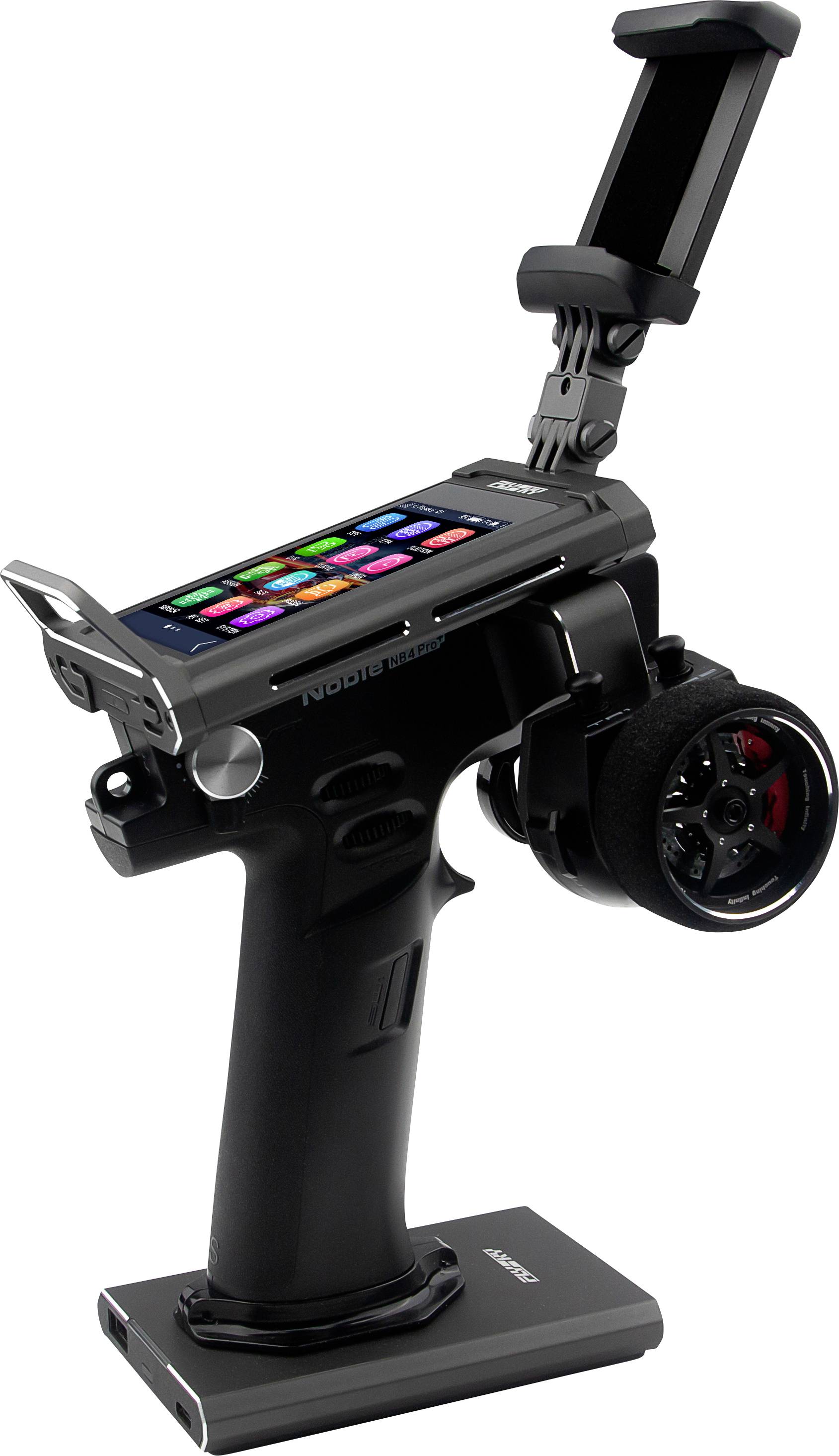 FlySky Noble NB4-Pro+ RC pistoolzender 2,4 GHz Aantal kanalen: 18 Incl. 2 ontvangers