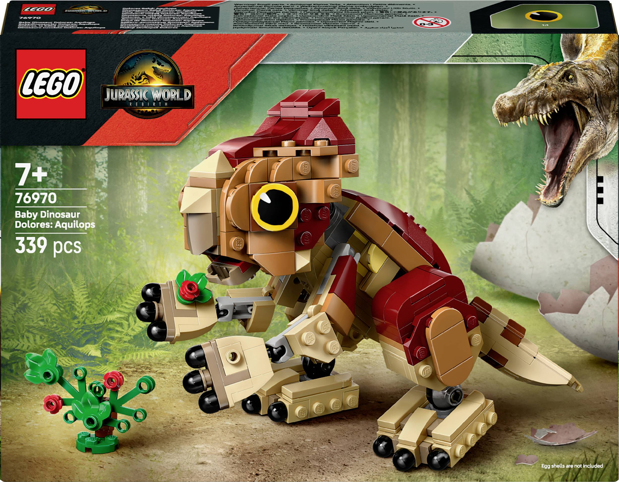76970 LEGO® JURASSIC WORLD™ Beba dinosaura Dolores: Aquilops-0