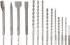 FRITZFURT 3161-3014 komplet šupljih kruna za bušenje 14-dijelni 5 mm, 6 mm, 8 mm, 10 mm, 12 mm, 14 mm SDS-Plus 1 Set