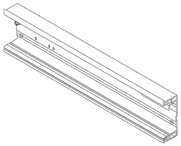 Siemens 6ES7195-1GF30-0XA0 6ES71951GF300XA0 Mounting foot Aluminium 530 mm 1 stuk(s) Piece
