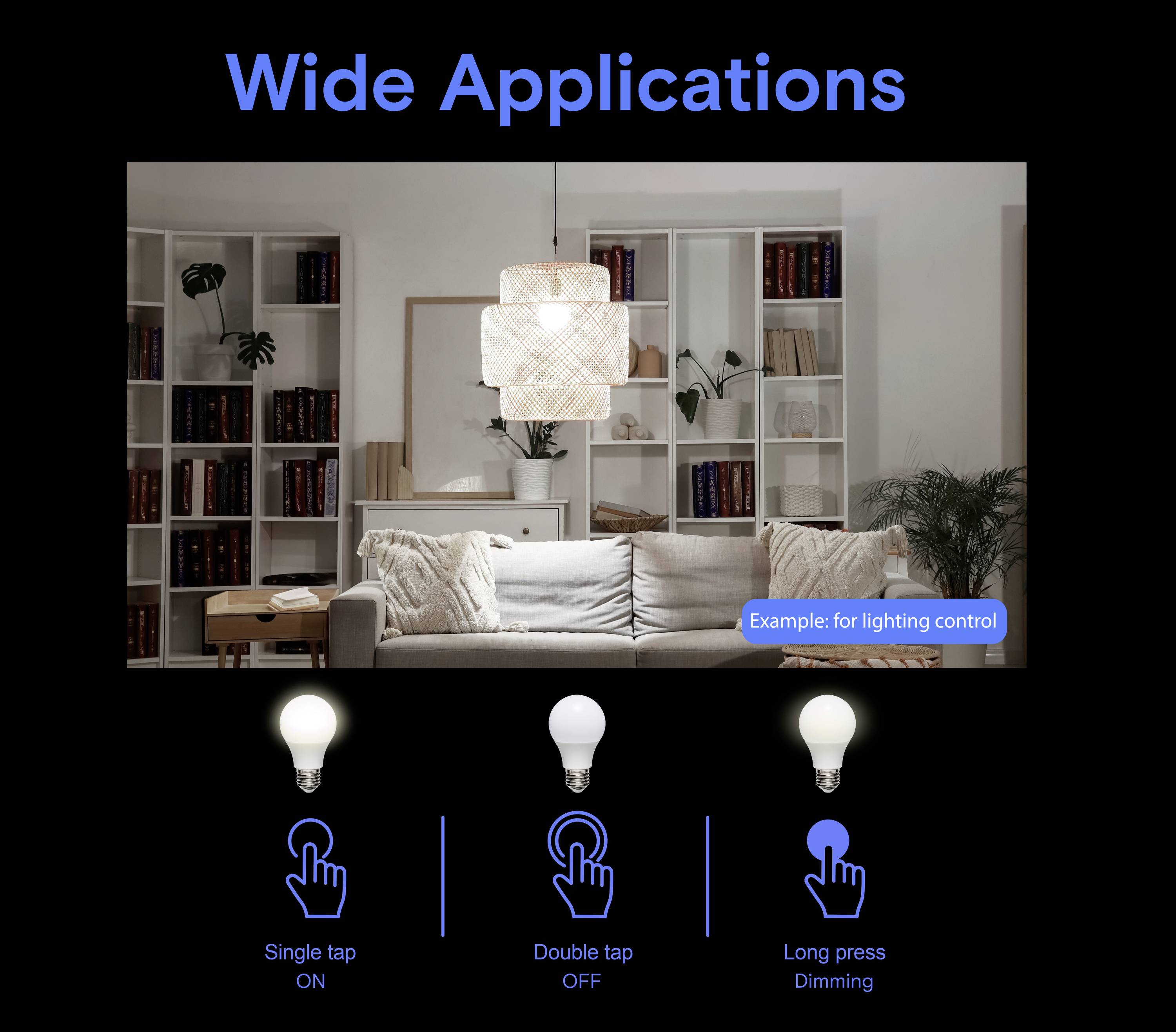 Sygonix SY-6811316 tipka bijela Smart Mini Switch-9