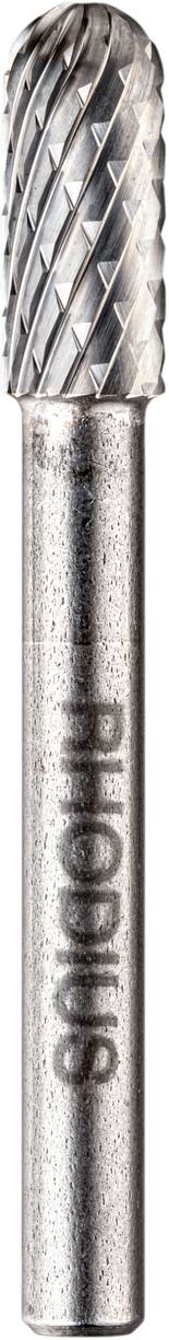 Rhodius 304514 Frees Hardmetaal Wals Werklengte 19.0 mm Schachtdiameter 6 mm 1 stuks