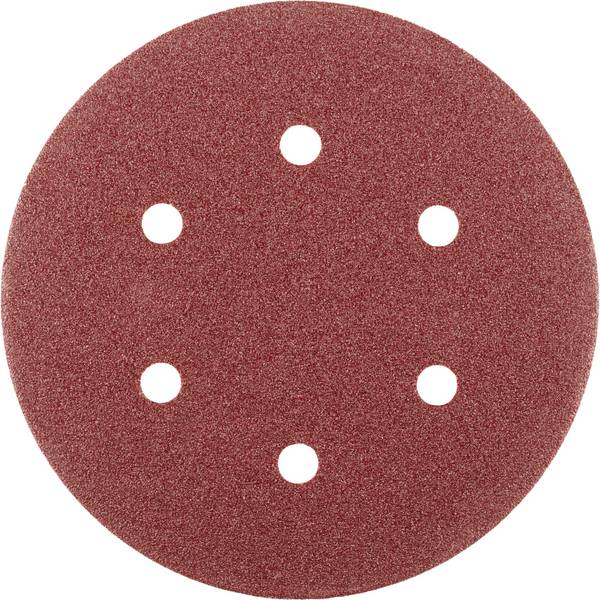 Rhodius 305635 RHODIUS KERR VB, 50 kom. Velcro diskovi 150 mm, oblik CK 00, zrnatost 60, PROline, Made in Germany, za nehrđajući čelik, čelik, drvo 150 mm  50 St.