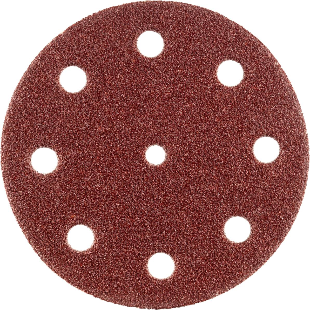 Rhodius 305606 Rhodius KERR V F, 50 stuks klittenbandschijf 125 mm, vorm CK 00, korrel 40, ProLine, Made in Germany, voor roestvrij staal, staal, hout 125 mm