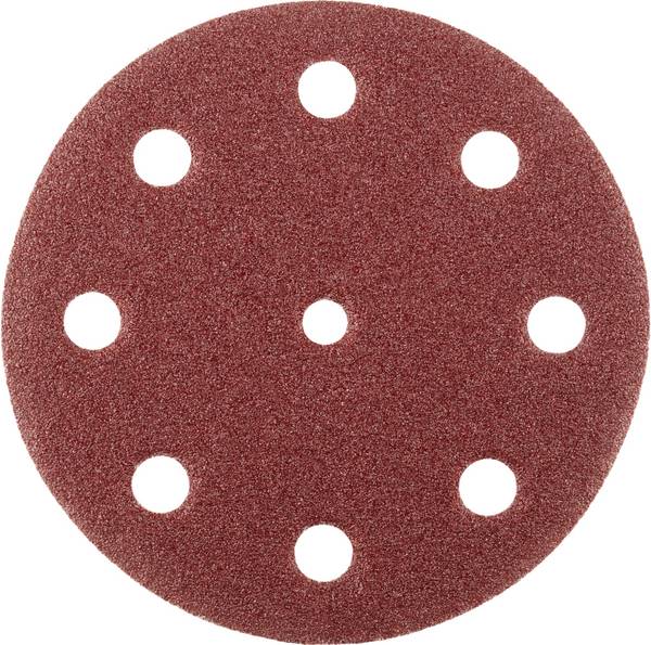 Rhodius 305607 RHODIUS KERR VF, 50 kom. Velcro disk 125 mm, oblik CK 00, zrnatost 60, PROline, Made in Germany, za nehrđajući čelik, čelik, drvo 125 mm  50 St.