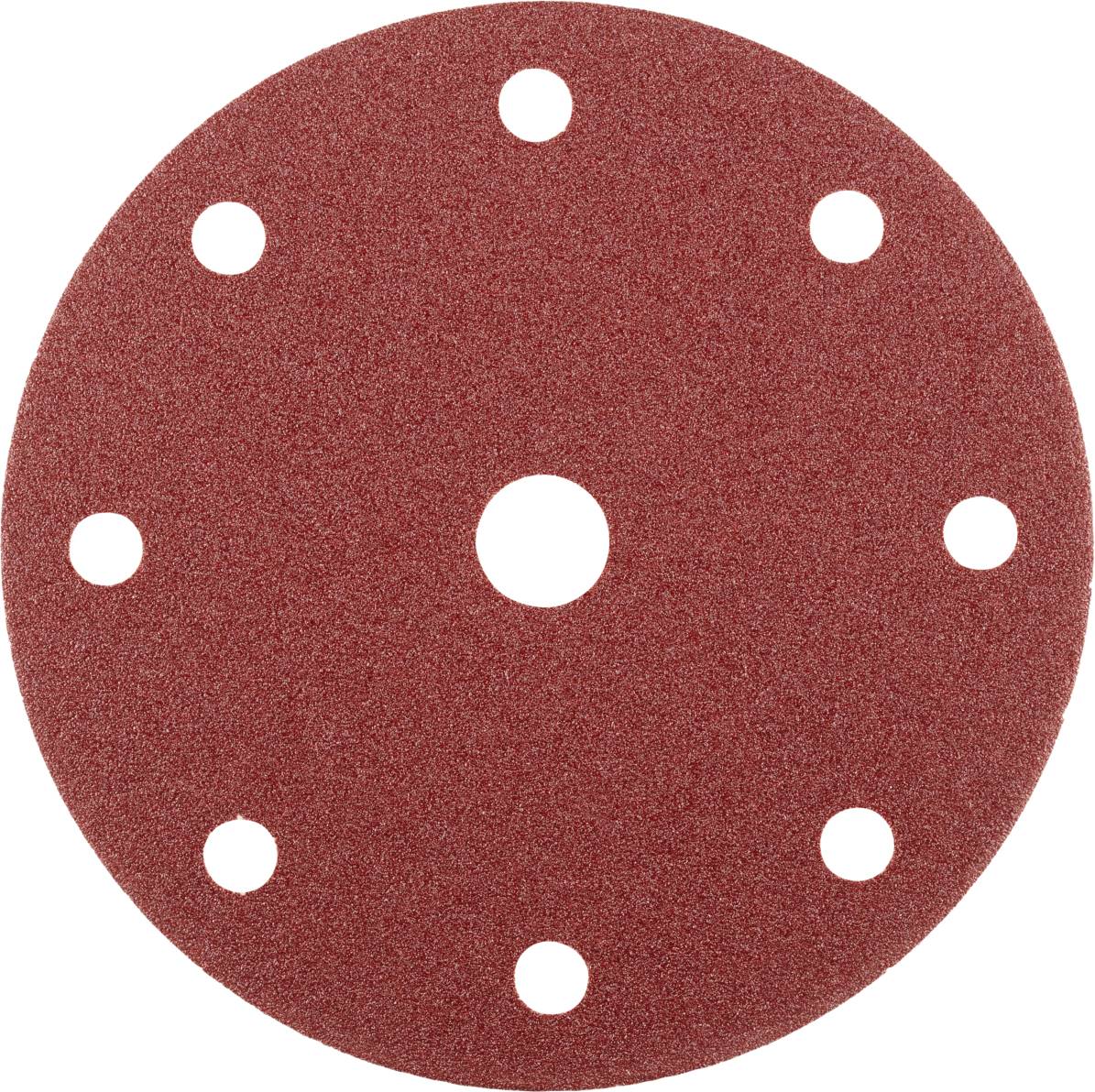 Rhodius 305615 Rhodius KERR V F, 50 stuks klittenbandschijf 150 mm, vorm CK 00, korrel 80, ProLine, Made in Germany, voor roestvrij staal, staal, hout 150 mm