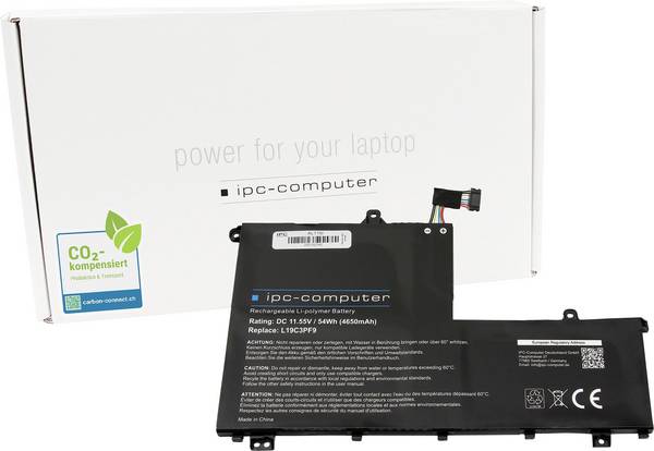 ipc-computer baterija prijenosnog računala Akku L19C3PF9 REPLACE 11.55 V 4650 mAh IPC-Computer