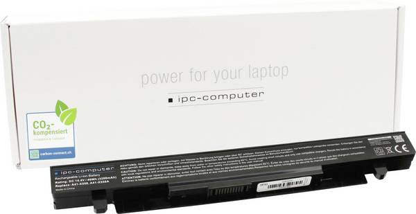 ipc-computer baterija prijenosnog računala Akku A41-X550A REPLACE 14.40 V 3200 mAh IPC-Computer