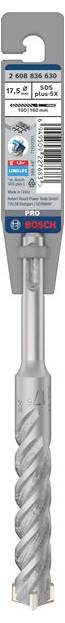 Bosch SDS-max svrdlo za čekić 19x400mm, sive glave za bušenje betona, u blister pakiranju s oznakama marke i informacijama o proizvodu.