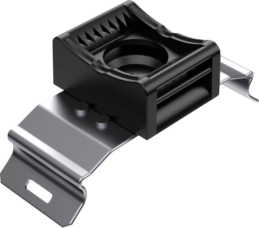 Hebotec KBS-H 4-20 10 Bevestigingssokkel Insteekbaar 3011-042C Bundel-Ø (bereik) 4 tot 20 mm 1 stuk(s)