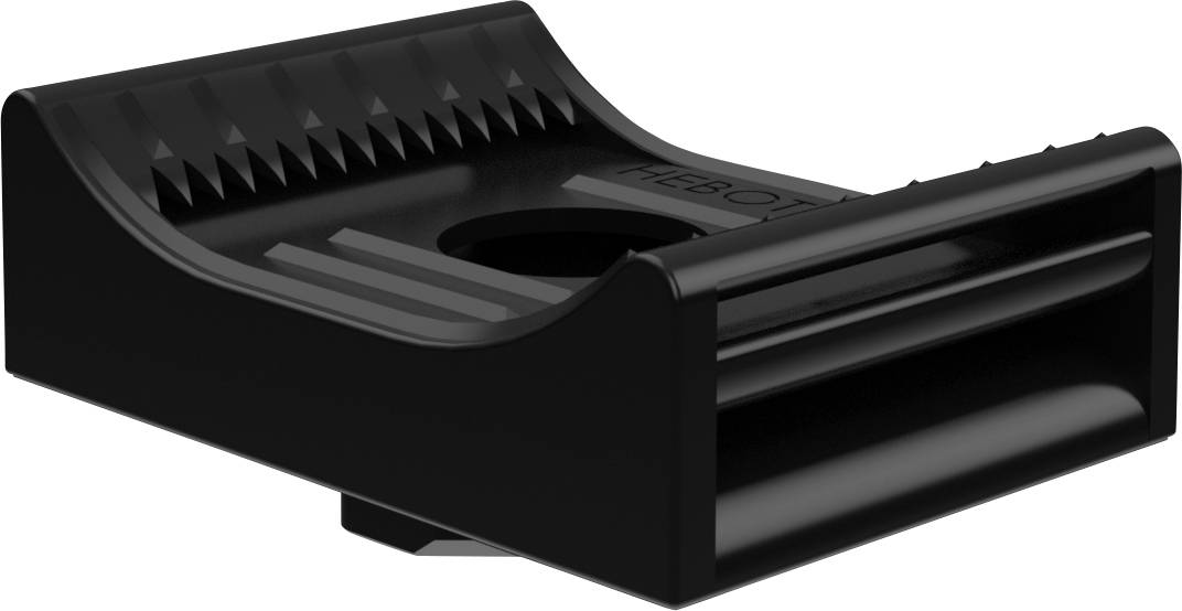 Hebotec KBS-MI8M 10-60 20 Bevestigingssokkel 3011-146C Zwart 1 stuk(s)