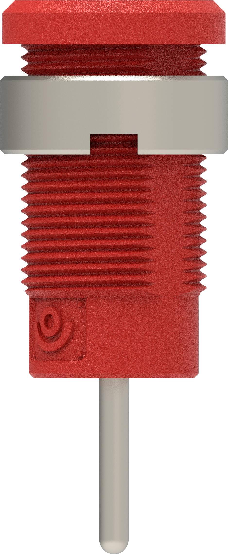 Electro PJP 3267-C-CD1-R sigurnosna ugrađena utičnica Zatik-Ø: 1.9 mm crvena 1 St. Piece-0