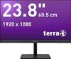 Terra 2427W LCD zaslon Energetska učinkovitost 2021 E (A - G) 60.5 cm (23.8 palac) 1920 x 1080 piksel 16:9 5 ms HDMI™, DisplayPort, USB-C® VA LCD