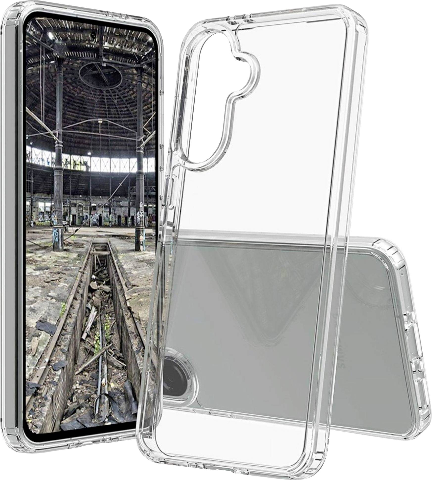 JT Berlin 11122 Backcover Samsung Galaxy A56 5G Transparant Stootbestendig