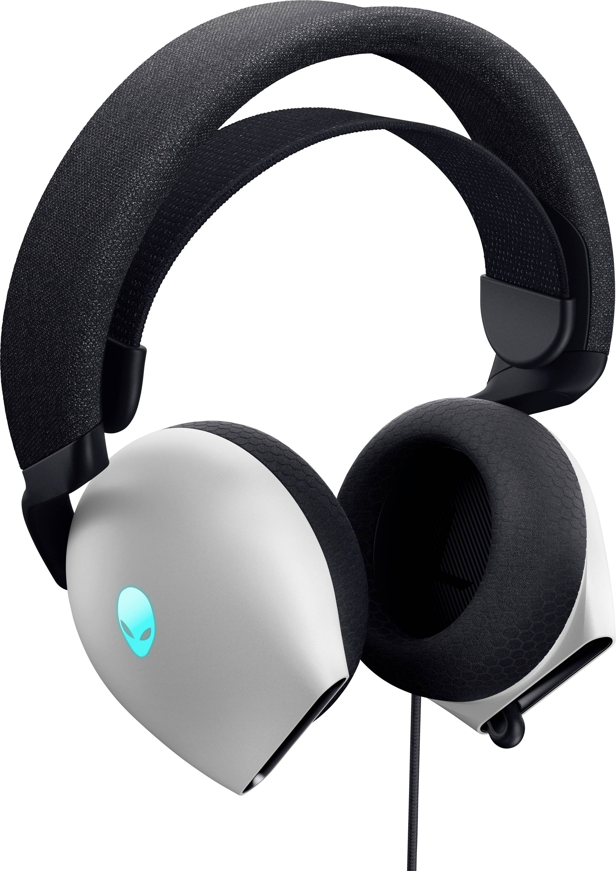 Dell AW520H-W-DEAM Over Ear slušalice žičani stereo bijela High-Resolution Audio igre-0