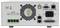 Pogled straga na pretvaraču napajanja koji prikazuje izlazne priključke, USB, RS485, LAN portove i specifikacije AC ulaza od 85–265V AC, 50/60 Hz, maks. 10A.