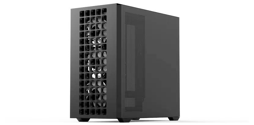 AeroCool D302A-G-BK mini-tower kućište za računala crna, bijela-1