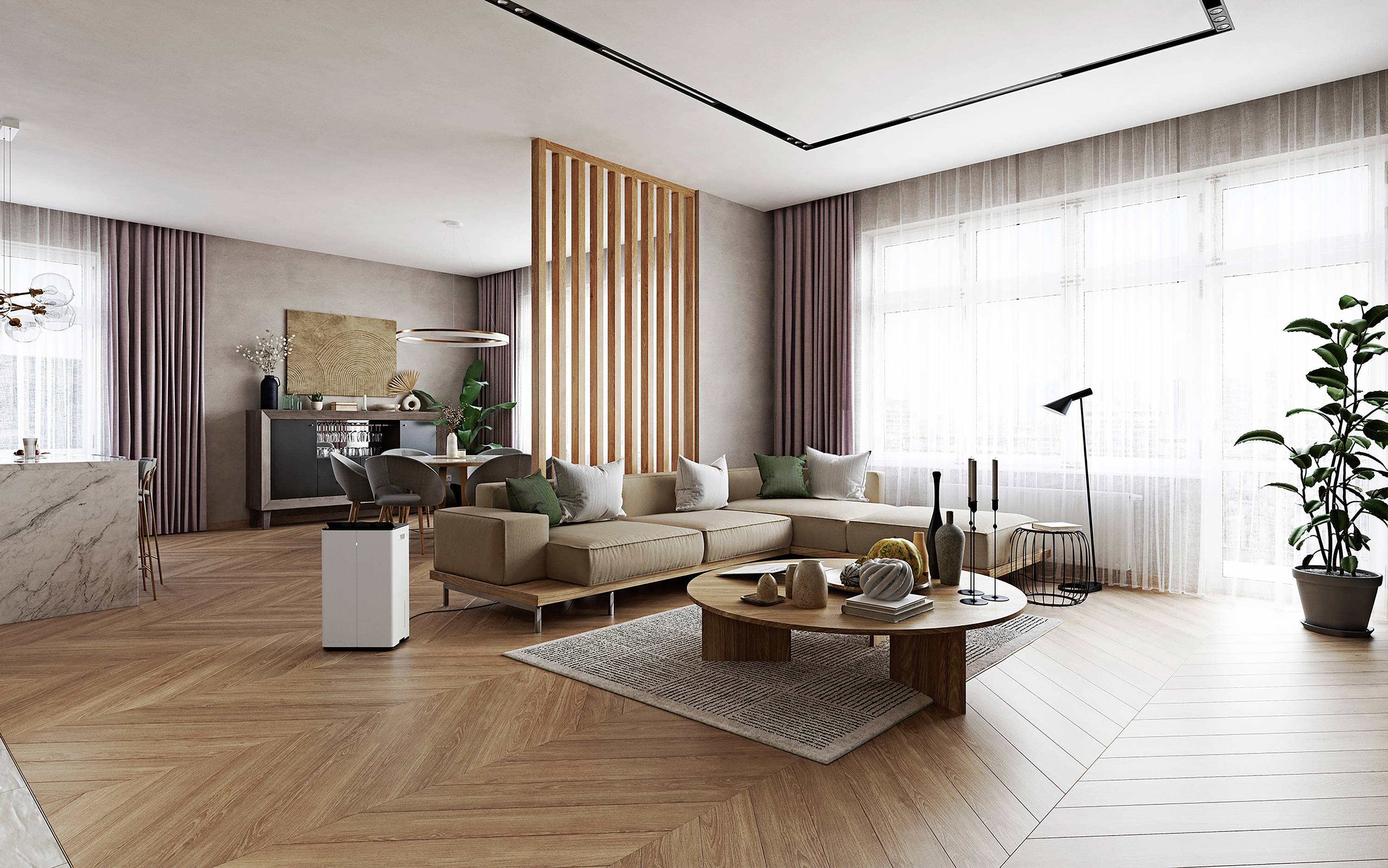 Stadler Form Lukas Pro pročišćivač/odvlaživač zraka 175 m² 545 W 50 l/dan bijela-8