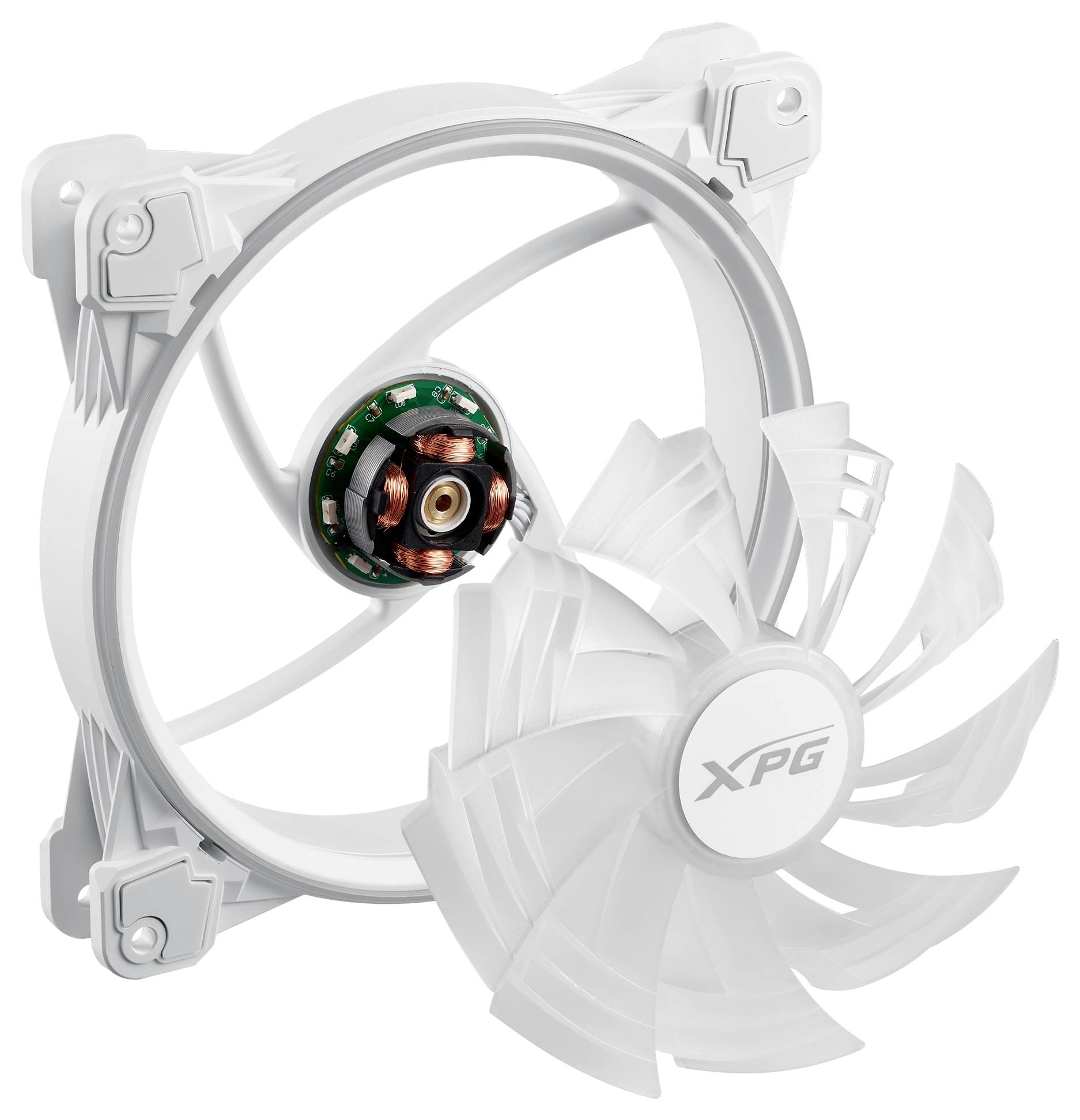 ADATA HURRICANE 140 ventilator za PC kućište bijela (Š x V x D) 140 x 140 x 25 mm-2