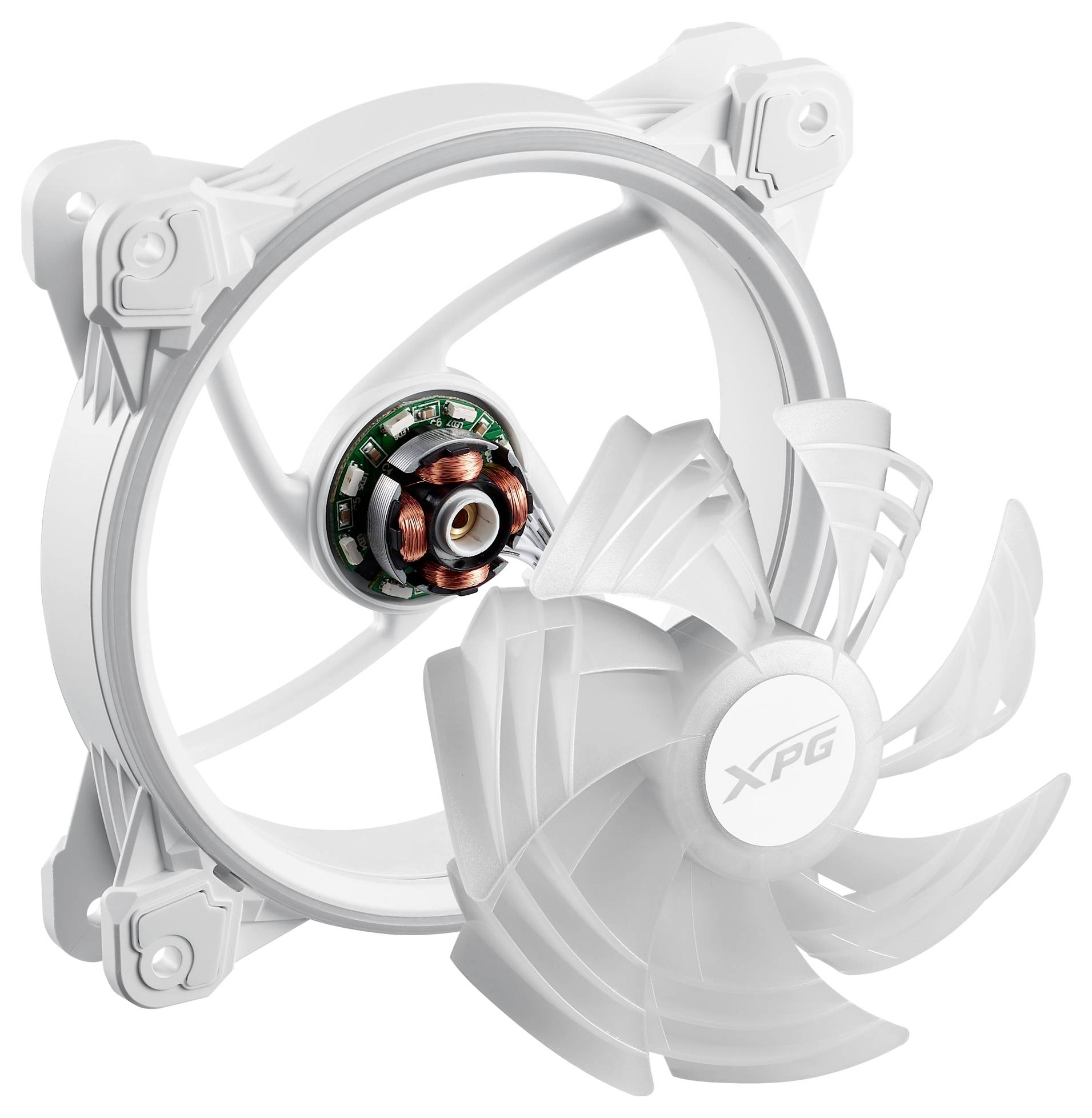 ADATA HURRICANE 120 ventilator za PC kućište bijela-2