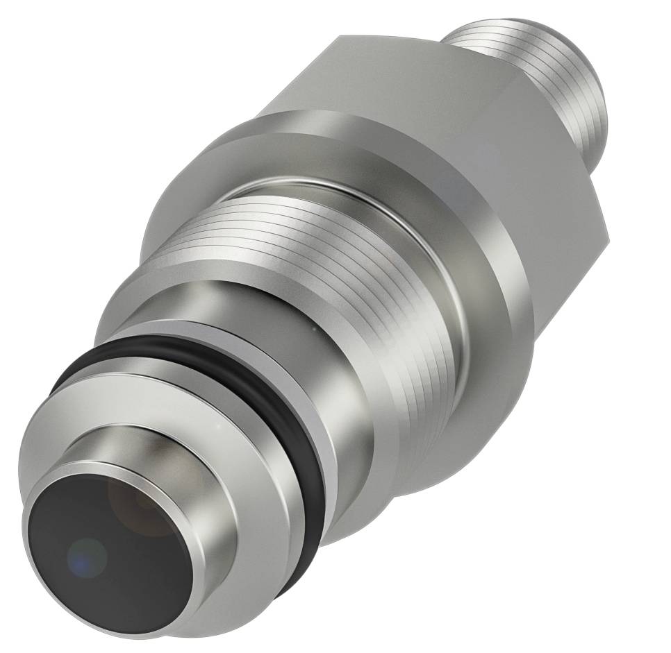 Metalni hidraulički adapter cilindričnog oblika s više navoja, prikazuje industrijski dizajn i funkcionalnost.