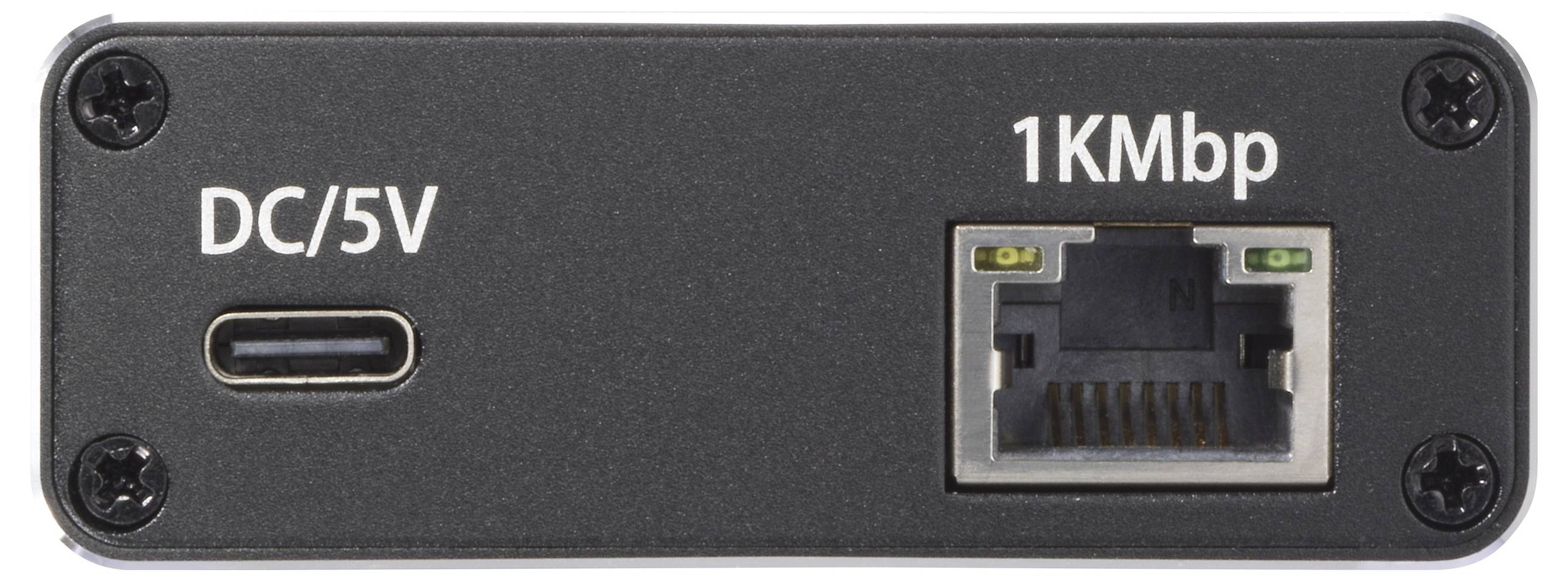 SpeaKa Professional SP-GNS-190 razdjelnik 1+1 ulaz RJ45, USB-C® 1 GBit/s USB napajanje-2