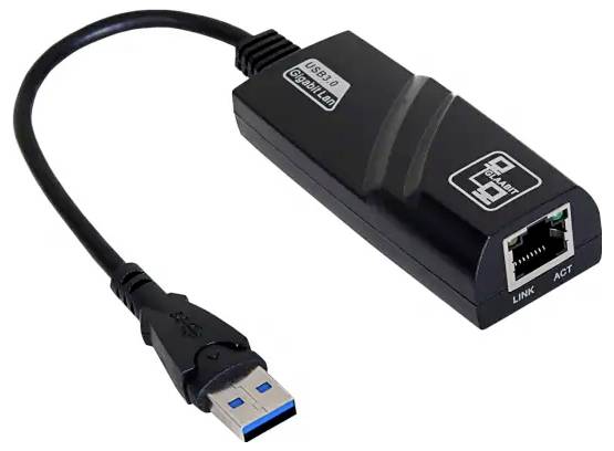 Akyga USB Adapter [1x USB-A 2.0 stekker - 1x RJ45-bus] AK-AD-31 15 cm