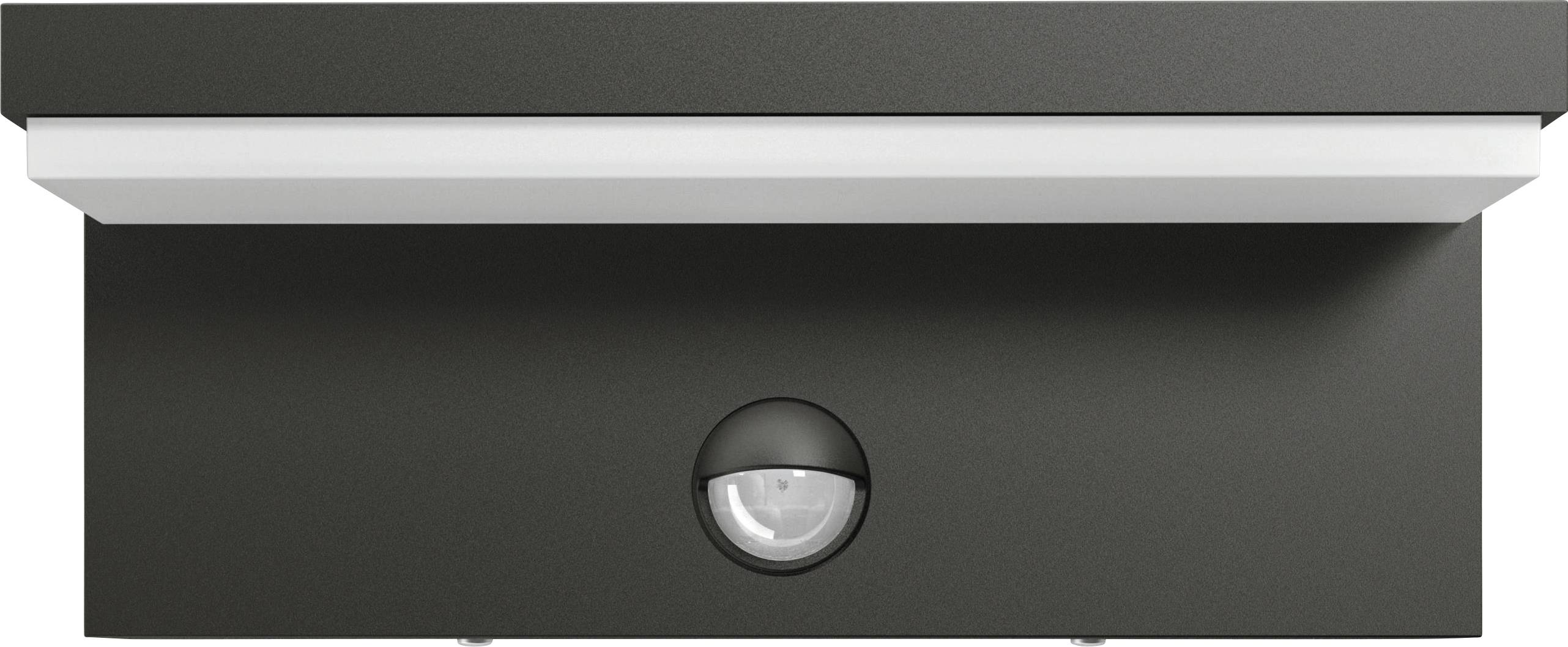 Philips LED Bustan IR Wandleuchte Anthrazit 2x4.5 8718696158883 Wandlamp LED LED vast ingebouwd 4.50 W Antraciet