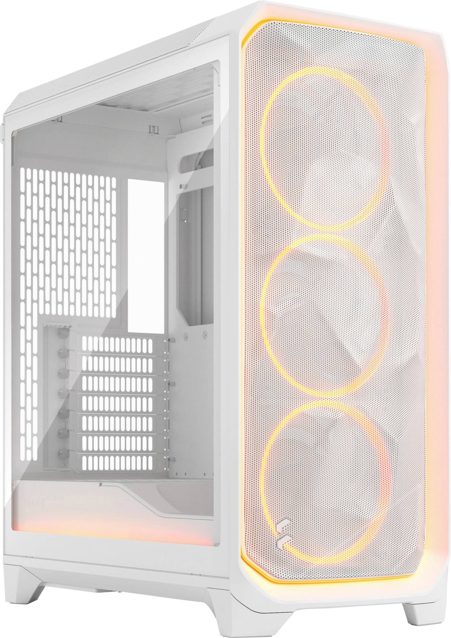 Fractal Design FD-C-MES3A-05 tower kućište za računala bijela bočni prozor-0