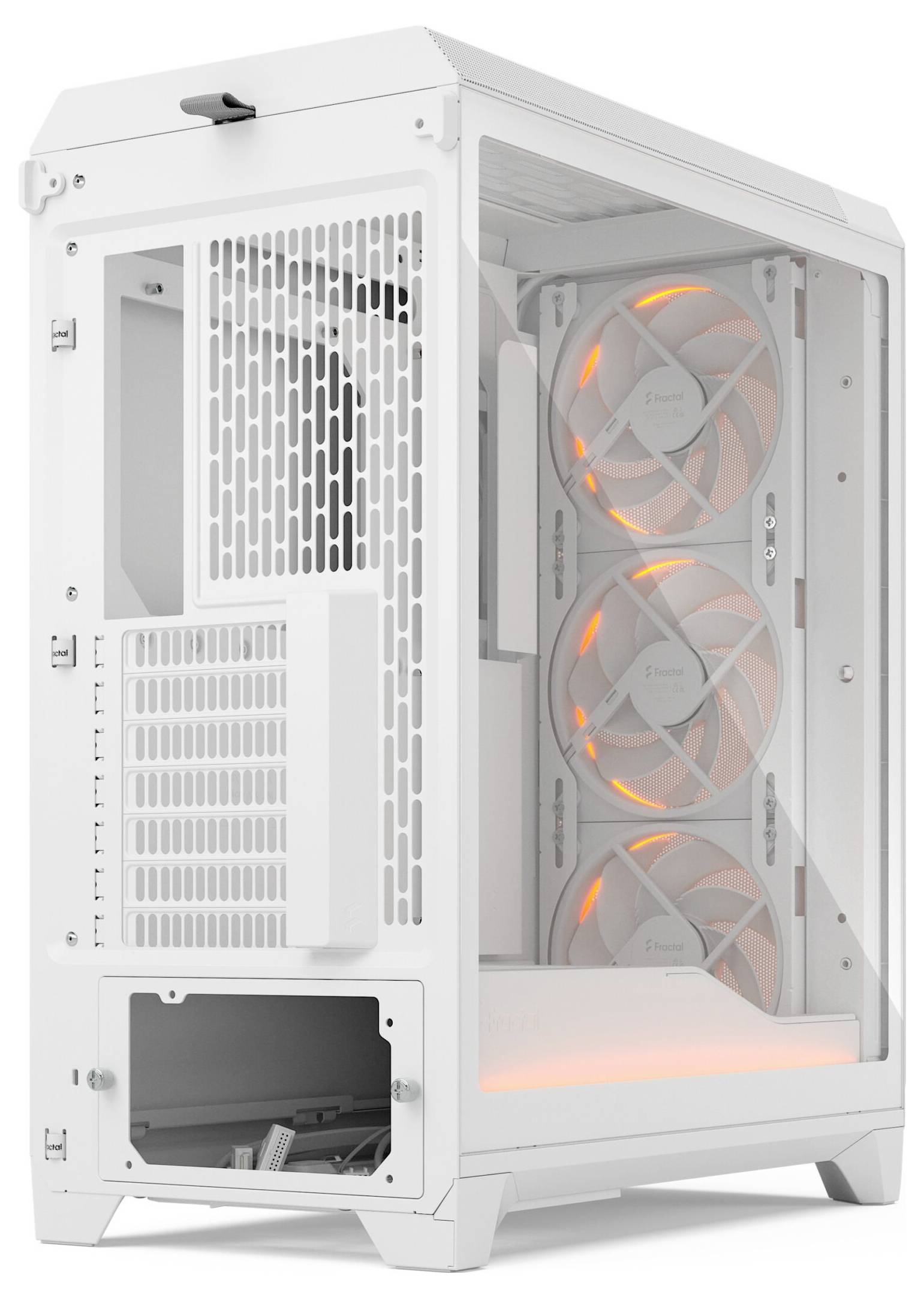 Fractal Design FD-C-MES3A-05 tower kućište za računala bijela bočni prozor-9