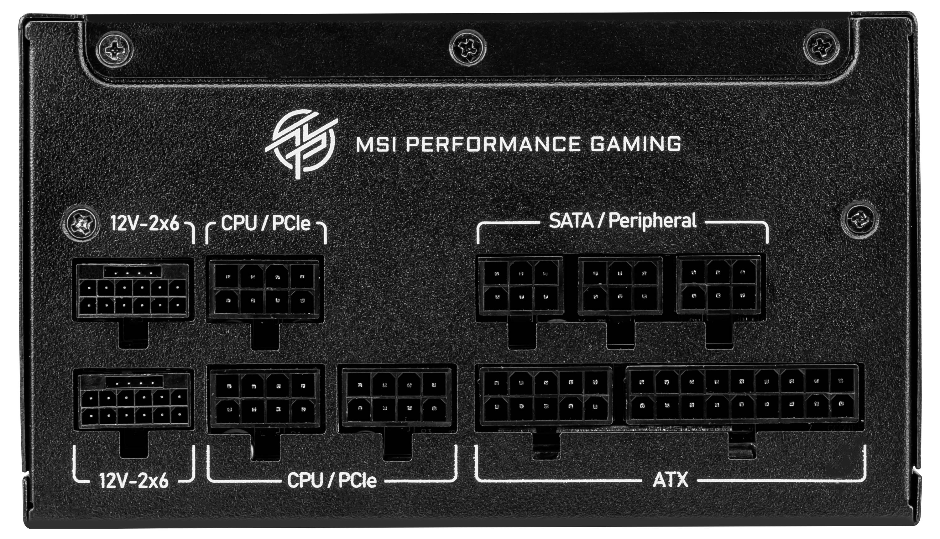 MSI 306-7ZPFX11-CE0 PC napajanje 1250 W ATX 80 plus gold-5