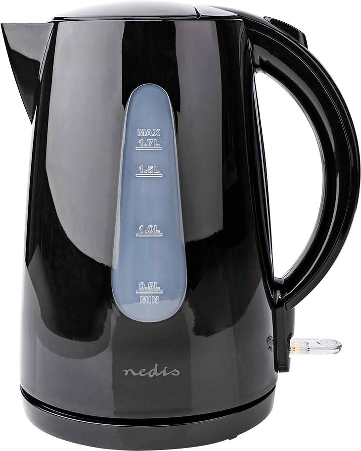 Nedis KAWK130EBK kuhalo za vodu crna Kapacitet: 1.7 l-0