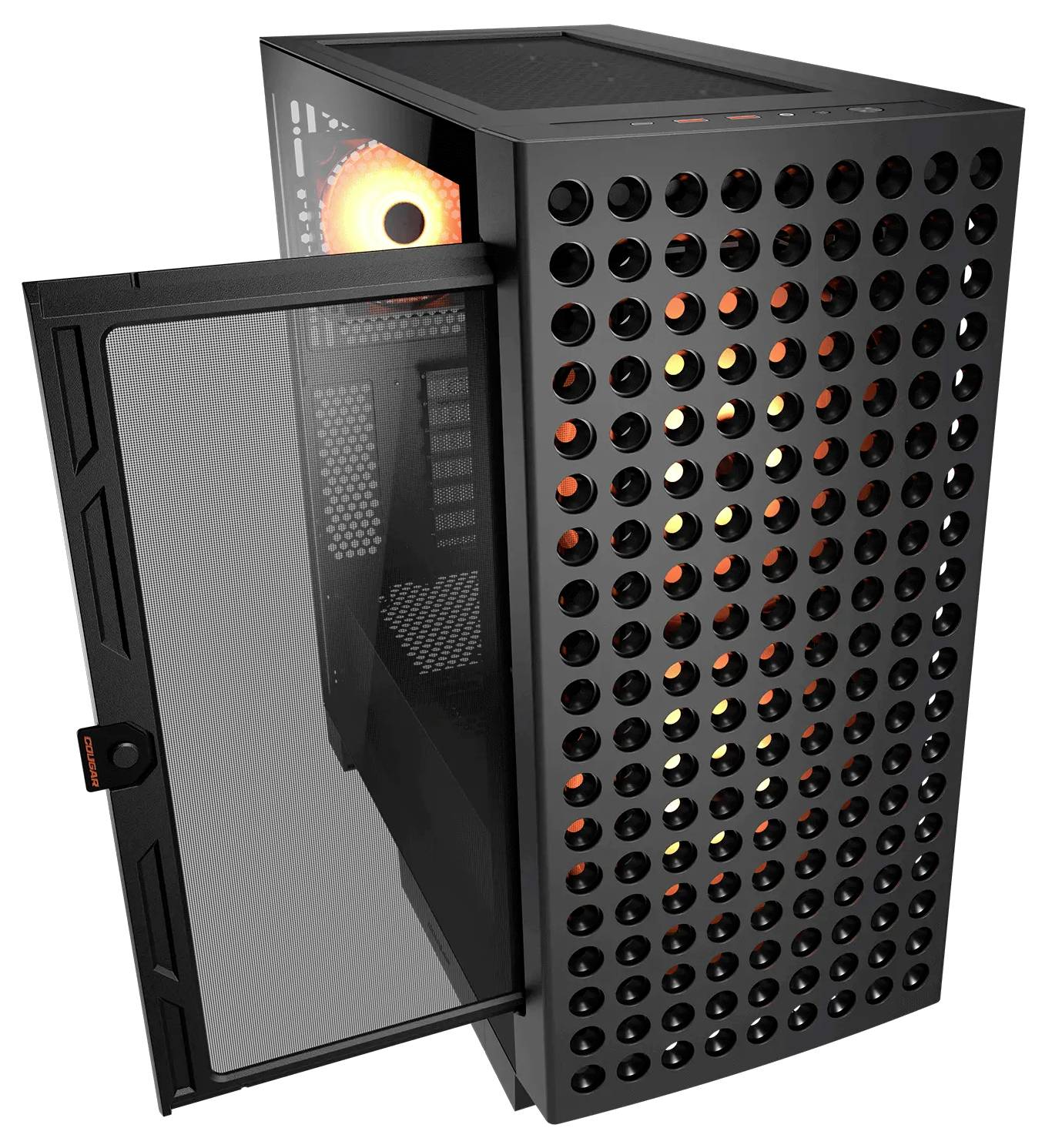 Cougar CGR-5YA2B-RGB midi-tower kućište za računala višebojna 2 predinstalirana ventilatora-17