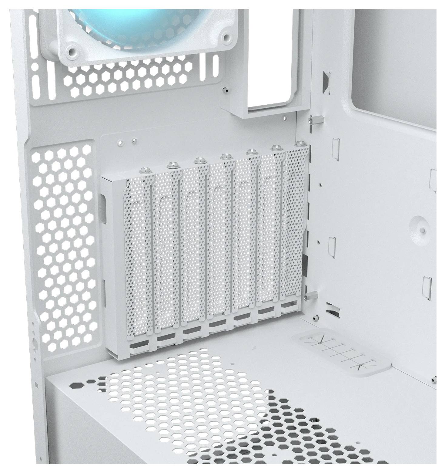 Cougar CGR-5YA2W-RGB midi-tower kućište za računala višebojna 2 predinstalirana ventilatora, filter prašine-5