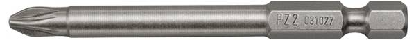 Klauke KL22073PZ2 KL22073PZ2 križni bit Pogon (odvijač): 1/4" (6.3 mm) Izlaz: Pozidriv 2 73 mm