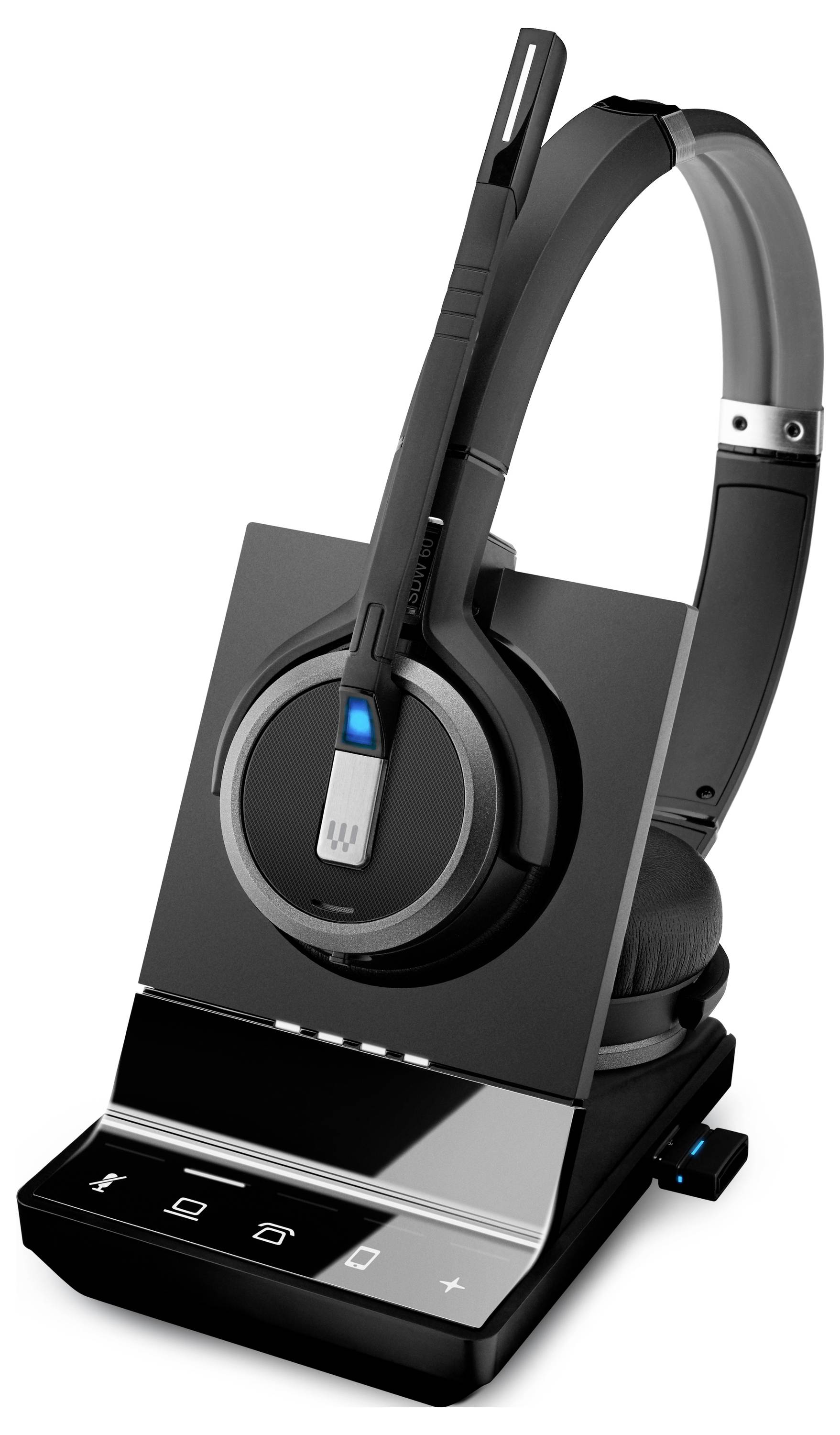 EPOS IMPACT SDW 5066 On Ear Headset bežični, DECT stereo višebojna poništavanje buke, smanjivanje šuma mikrofona telefon-3