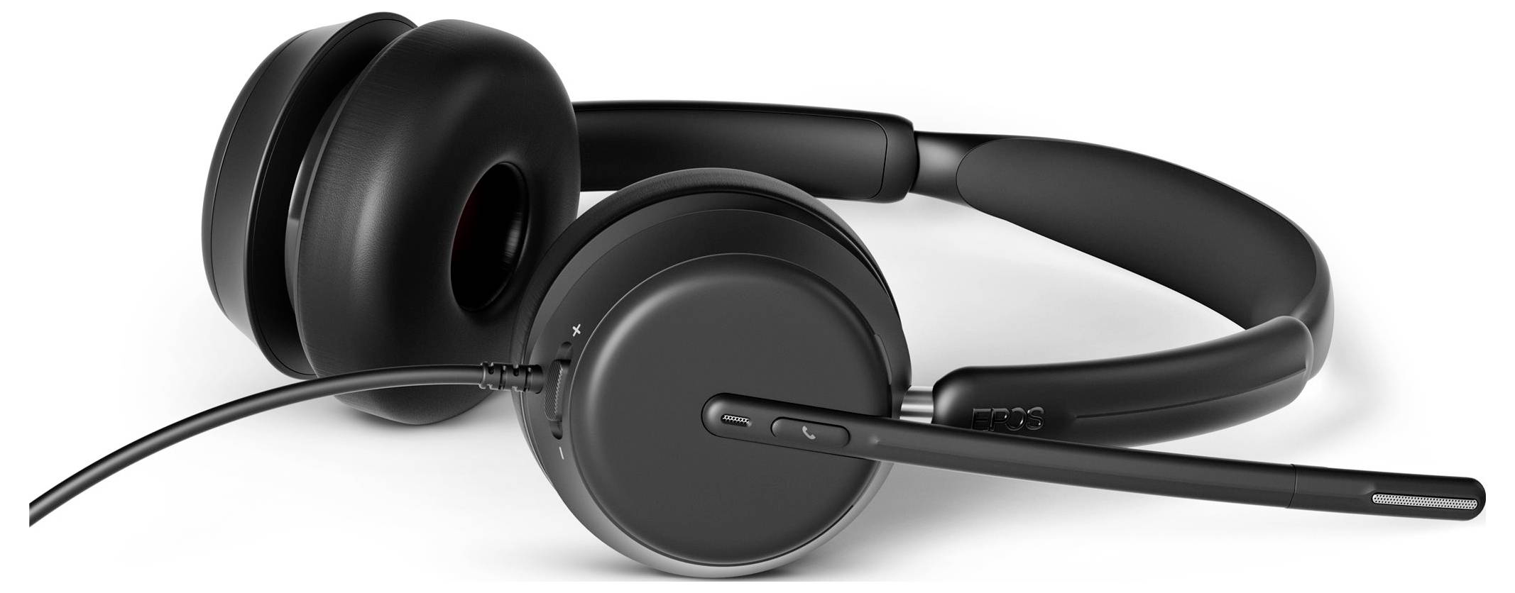 EPOS IMPACT 860 On Ear Headset žičani stereo crna slušalice s mikrofonom telefon-5