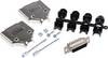 MH Connectors MHDTPK15-DM15S-K višestruki ženski konektor D-Sub komplet 180 ° Broj polova (broj): 15 lemni kup 1 St.