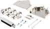 MH Connectors MHDM25-HD44FS-K komplet D-Sub pinskih konektora 180 ° Broj polova (broj): 25 lemni kup 1 St.