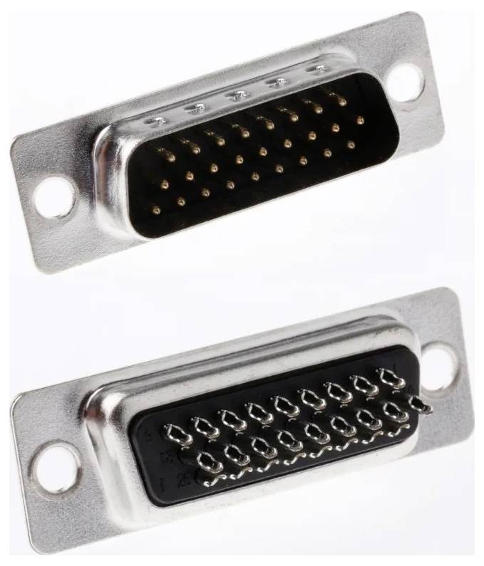 MH Connectors MHHDS26-M-N-B-S D-Sub konektor 180 ° Broj polova (broj): 26 otisak 1 St.-0