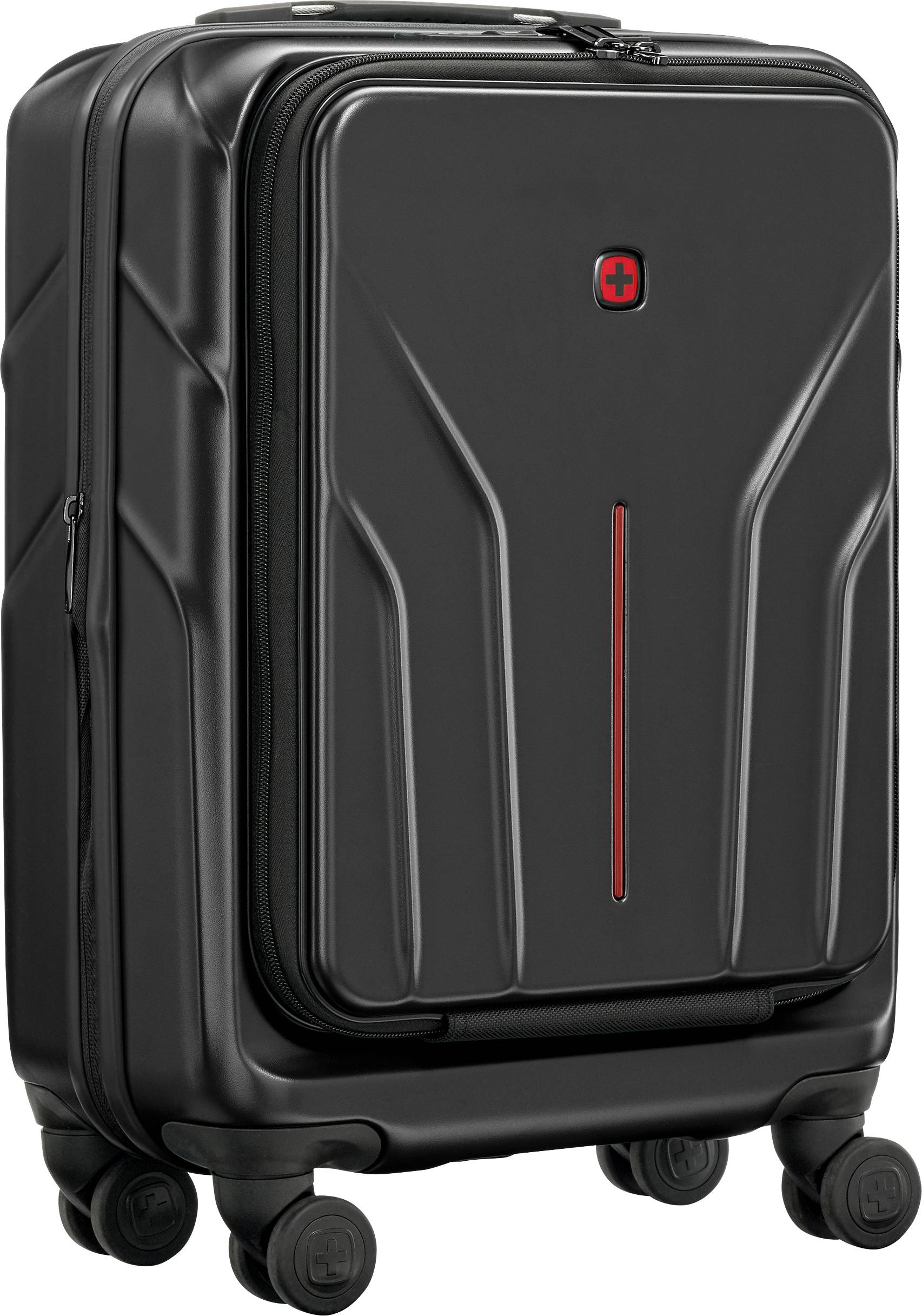 Wenger čvrsti kofer/kolica Amplix Hardside Carry-On crna-0