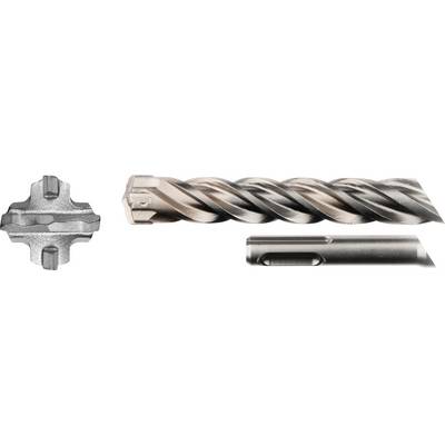 Makita B-58718 čvrsti karbid spiralno svrdlo za kamen 25 mm Ukupna dužina 250 mm SDS-Plus 1 St.-0
